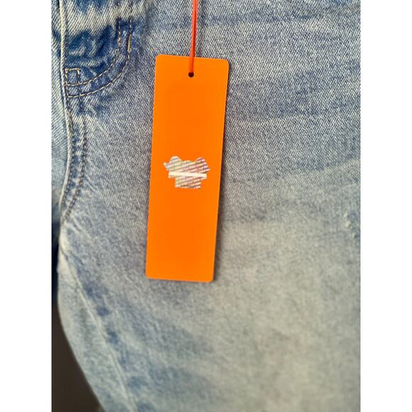 NWT Y2K Von Dutch Low Rise Bootcut patch Embroidered Jeans size 27. - Picture 12 of 15